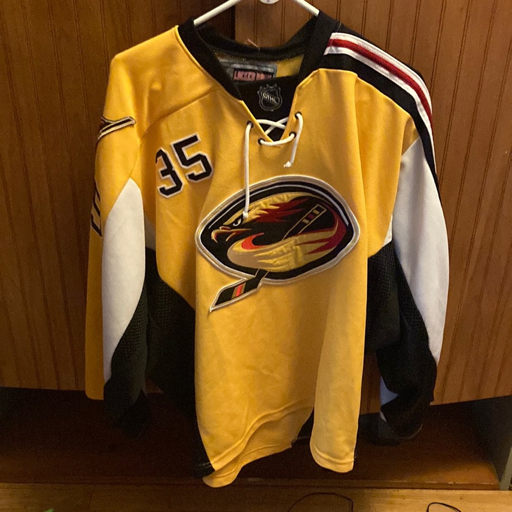 Authentic gthl hockey jersey Westhill golden hawks size large